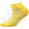 Detské ponožky so striebrom žlté