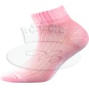 Detské ponožky SETRA so striebrom ružové