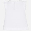 Dievčenské tričko MAYORAL 1018 biele