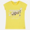 Dievčenské tričko MAYORAL 6025 žlté