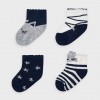Chlapčenské ponožky MAYORAL 9306 4 páry modré