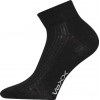 Detské ponožky so striebrom čierne