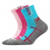 Dievčenské ponožky Wallík tri farby