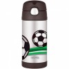 Detská termoska 355ml so slamkou - futbal 