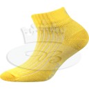 Detské ponožky so striebrom žlté