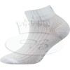 Detské ponožky so striebrom biele