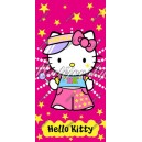 plážová osuška - Hello Kitty, ružová