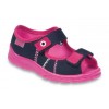 Papuče BEFADO sandálky ružovomodré