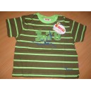 Tričko, zelené pásiky
