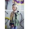 Dievčenská prechodná bunda khaki 953