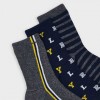 Chlapčenské ponožky MAYORAL 10873 balenie 3 páry žlté