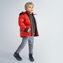 Chlapčenská zimná bunda MAYORAL 4478 červená
