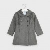 Dievčenský kabát MAYORAL 4409 šedý
