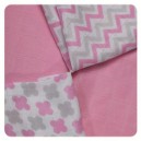 Bambusové obrúsky XKKO®BMB 30x30cm Scandinavian Baby Pink