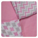 Bambusové obrúsky XKKO®BMB 30x30cm Scandinavian Baby Pink