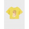 Dievčenské tričko MAYORAL 6051 žlté