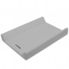 Prebaľovacia podložka mäkká New Baby BASIC grey 49x70cm