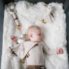BABYONO Maznáčik BABYONO Hračka pískacia s hryzačkou húska