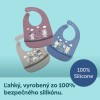 Canpol babies Podbradník silikónový s vcreckom BONJOUR 