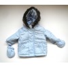 Chlapčenská zimná bunda svetlo modrá