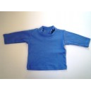Tričko  polorolák modrý