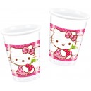 Pohár  HELLO KITTY  200ml , 10ks