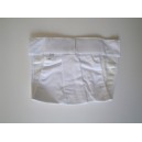 Ortopedické nohavičky suchý zips s lemom-biele