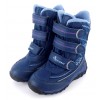Outdoorové dievčenské topánky modré tmavé